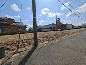 越前市余田町、土地の画像です
