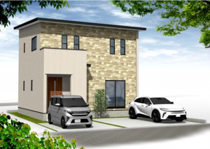 鯖江市住吉町、新築一戸建ての画像です