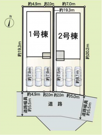 越前市高瀬、新築一戸建ての画像です