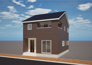 越前市中央、新築一戸建ての画像です