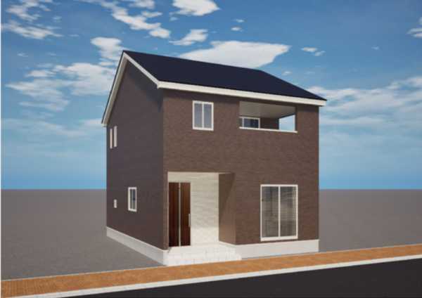 越前市中央、新築一戸建ての画像です