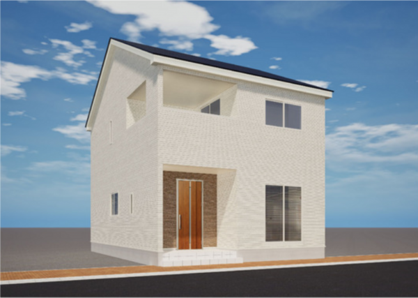 越前市中央、新築一戸建ての画像です