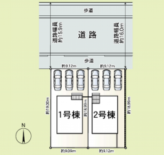 丹生郡越前町、新築一戸建ての画像です