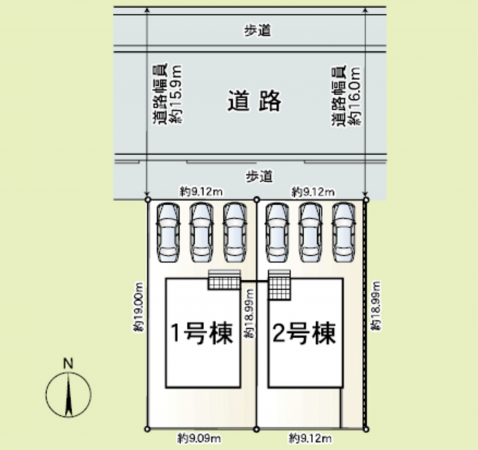 丹生郡越前町、新築一戸建ての画像です