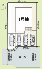 越前市矢放町、新築一戸建ての画像です