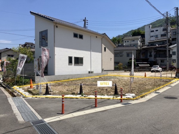 呉市宮原、土地の間取り画像です
