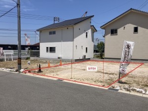 呉市宮原、土地の間取り画像です