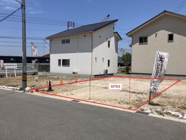 呉市宮原、土地の間取り画像です