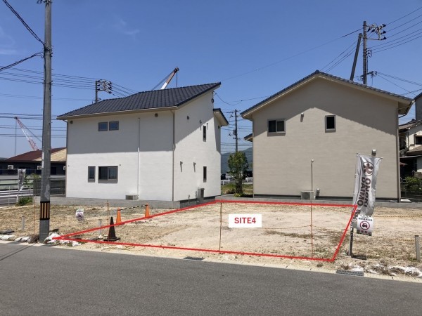 呉市宮原、土地の画像です