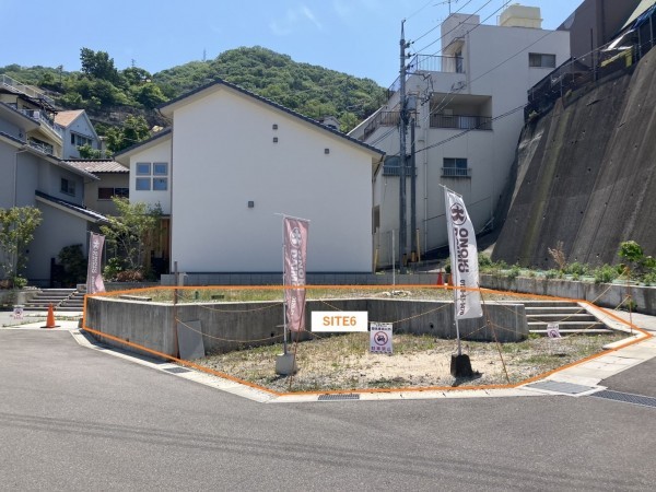 呉市宮原、土地の間取り画像です