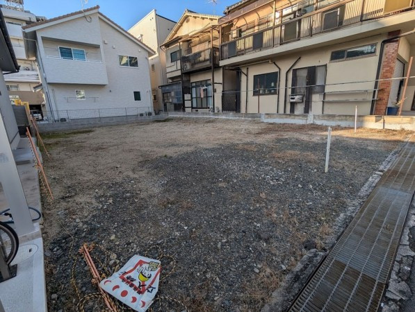 呉市三条、土地の間取り画像です