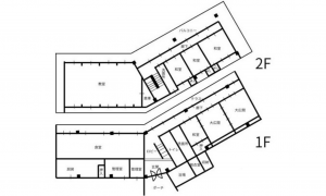 呉市両城、中古一戸建ての間取り画像です