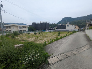 呉市広白岳、土地の画像です