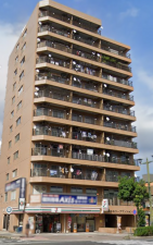 呉市中央、マンションの外観画像です