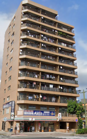 呉市中央、マンションの外観画像です