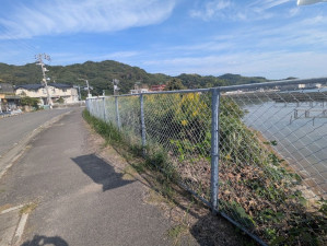 呉市音戸町波多見、土地の画像です