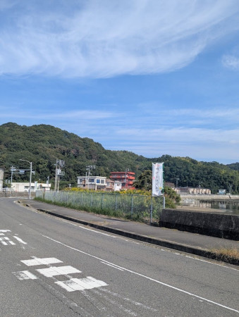 呉市音戸町波多見、土地の画像です
