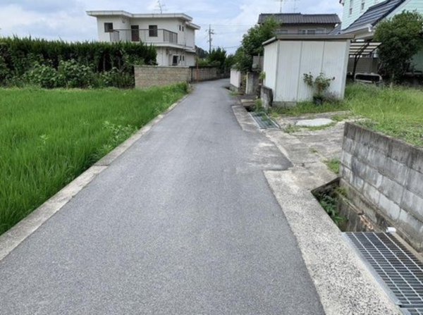 岡山市北区門前、土地の画像です