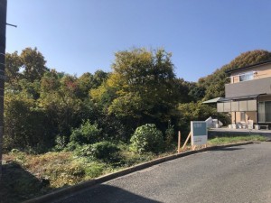 岡山市北区富原、土地の画像です