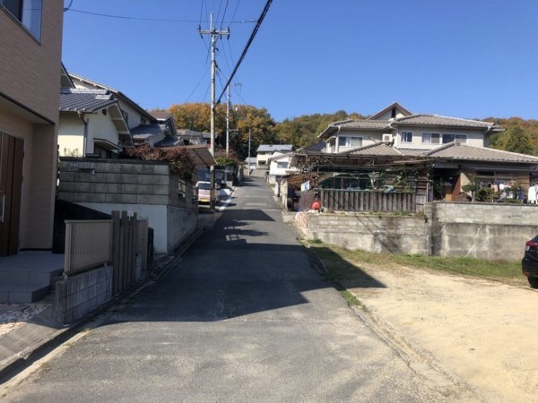 岡山市北区富原、土地の画像です