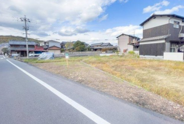 岡山市北区尾上、土地の画像です