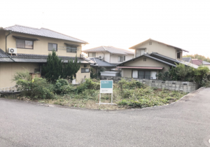 岡山市北区横井上、土地の画像です