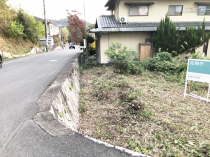 岡山市北区横井上、土地の画像です