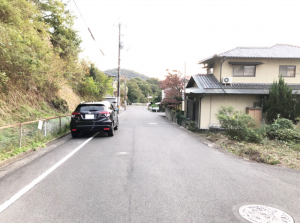 岡山市北区横井上、土地の画像です