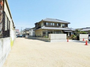 岡山市北区野田、土地の外観画像です