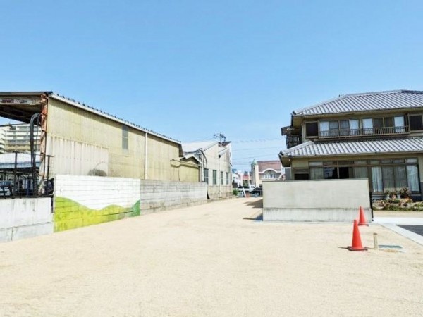 岡山市北区野田、土地の外観画像です