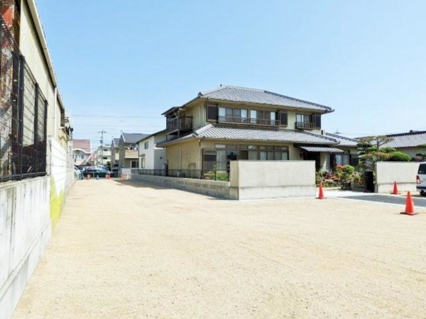 岡山市北区野田、土地の外観画像です