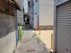 岡山市北区平和町、土地の画像です
