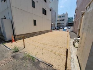 岡山市北区平和町、土地の画像です
