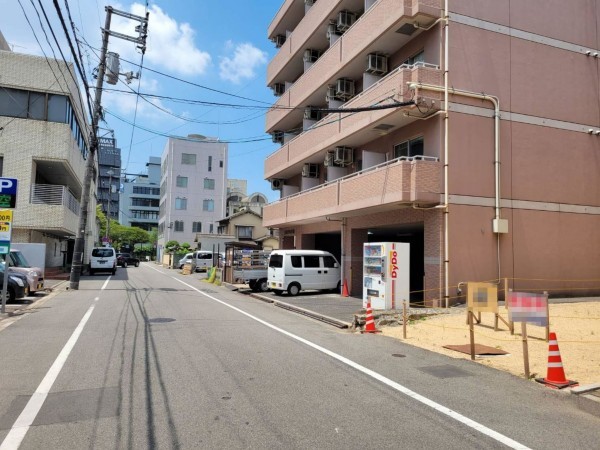 岡山市北区平和町、土地の画像です