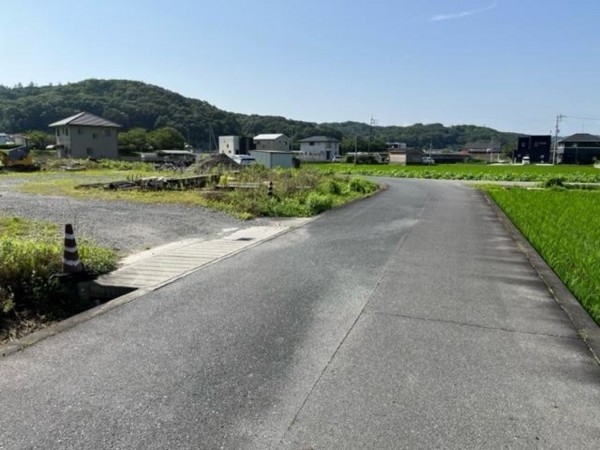 岡山市北区栢谷、土地の画像です