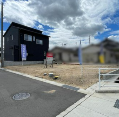 岡山市北区楢津、土地の画像です