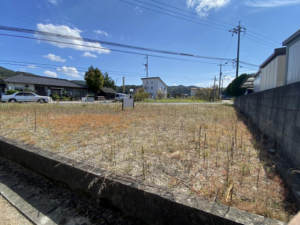 岡山市北区足守、土地の画像です
