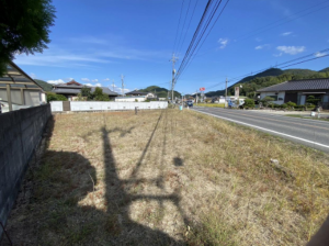 岡山市北区足守、土地の画像です