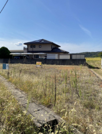 岡山市北区足守、土地の画像です