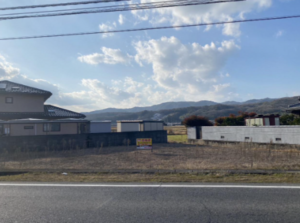 岡山市北区足守、土地の画像です