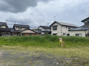 岡山市北区栢谷、土地の画像です