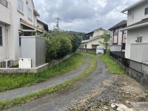 岡山市北区栢谷、土地の画像です