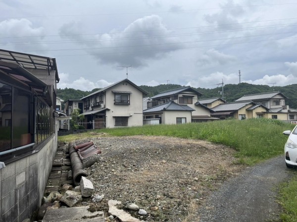 岡山市北区栢谷、土地の画像です