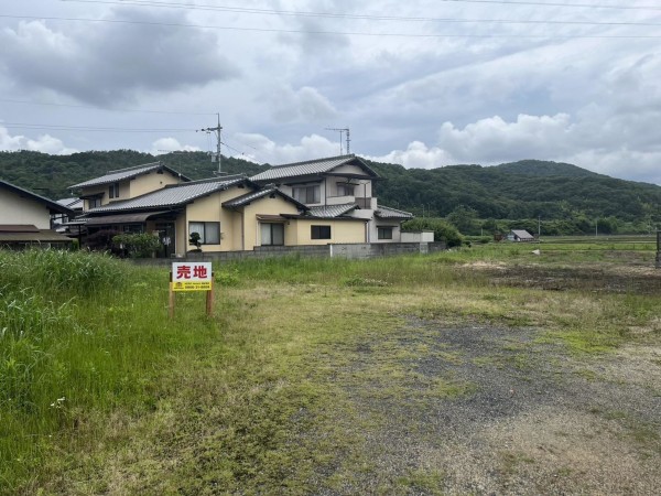 岡山市北区栢谷、土地の画像です