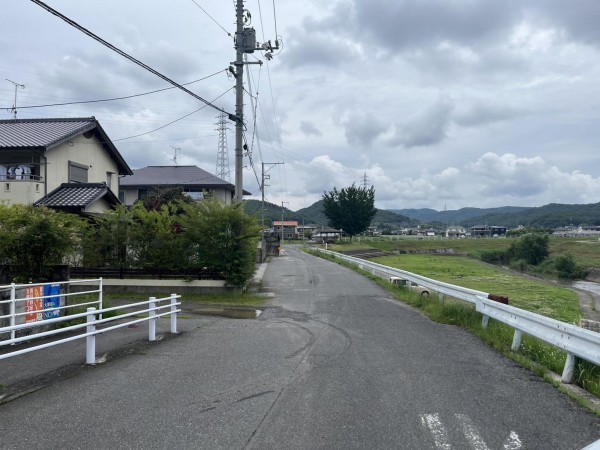 岡山市北区栢谷、土地の画像です