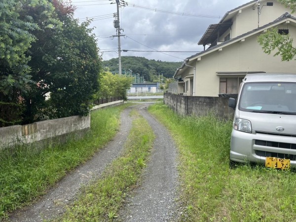 岡山市北区栢谷、土地の画像です