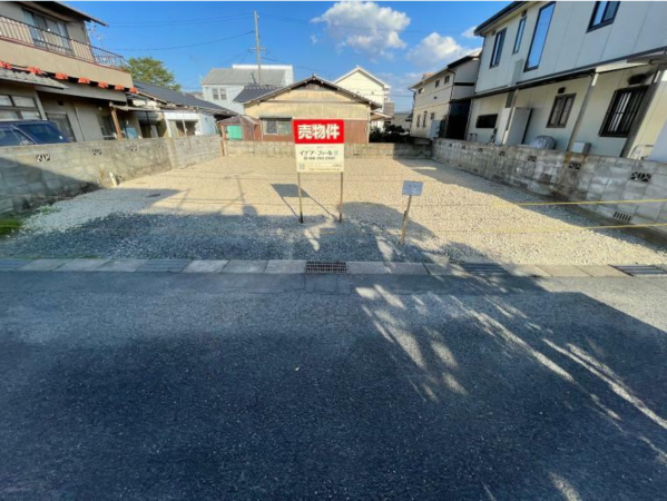 岡山市北区加茂、土地の画像です