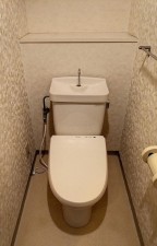 岡山市北区西之町、マンションのトイレ画像です