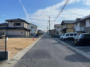 岡山市北区田中、土地の画像です