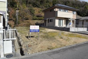 岡山市北区玉柏、土地の画像です